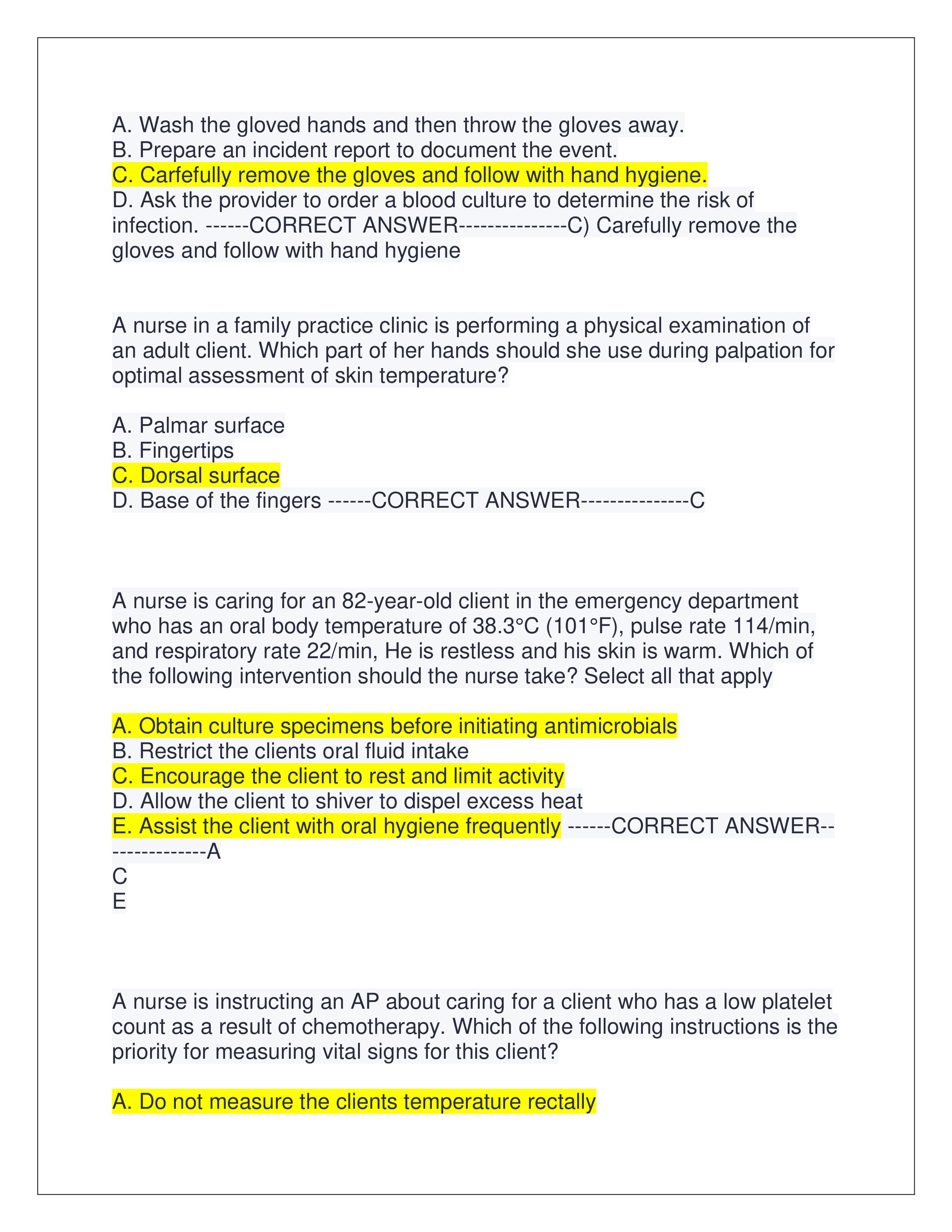 Preview page 3 of CMS FUNDAMENTALS MIDTERM EXAM NEWEST EXAM | QUESTIONS AND CORRECT ANSWERS | VERIFIED ANSWERS | ALREADY GRADED A+ | JUST RELEASED 2025