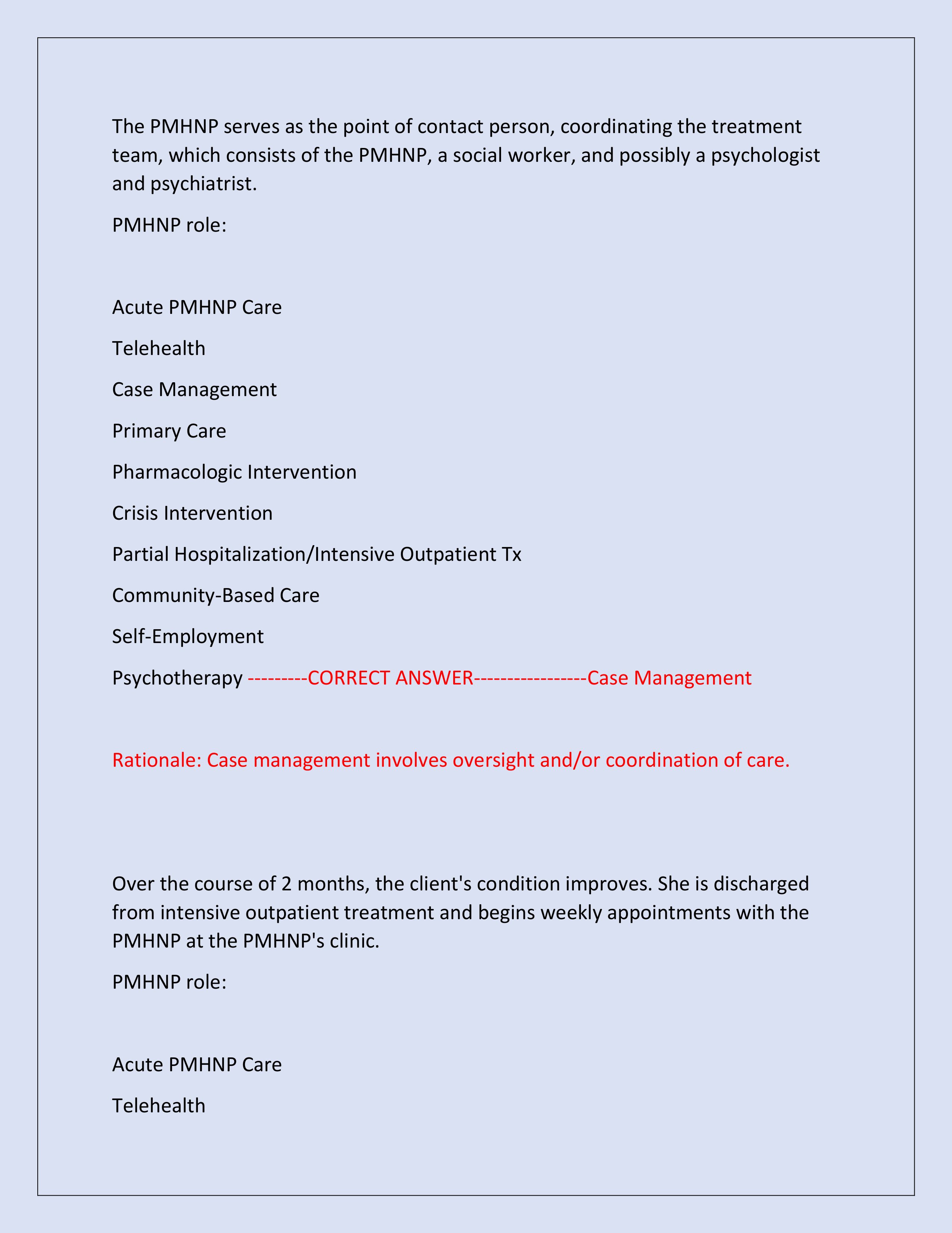 Preview page 6 of NR 607 Final Exam 2025 | Updated Questions and Correct Answers | Graded A+ | Verified Answers | Latest Version (Just Released)