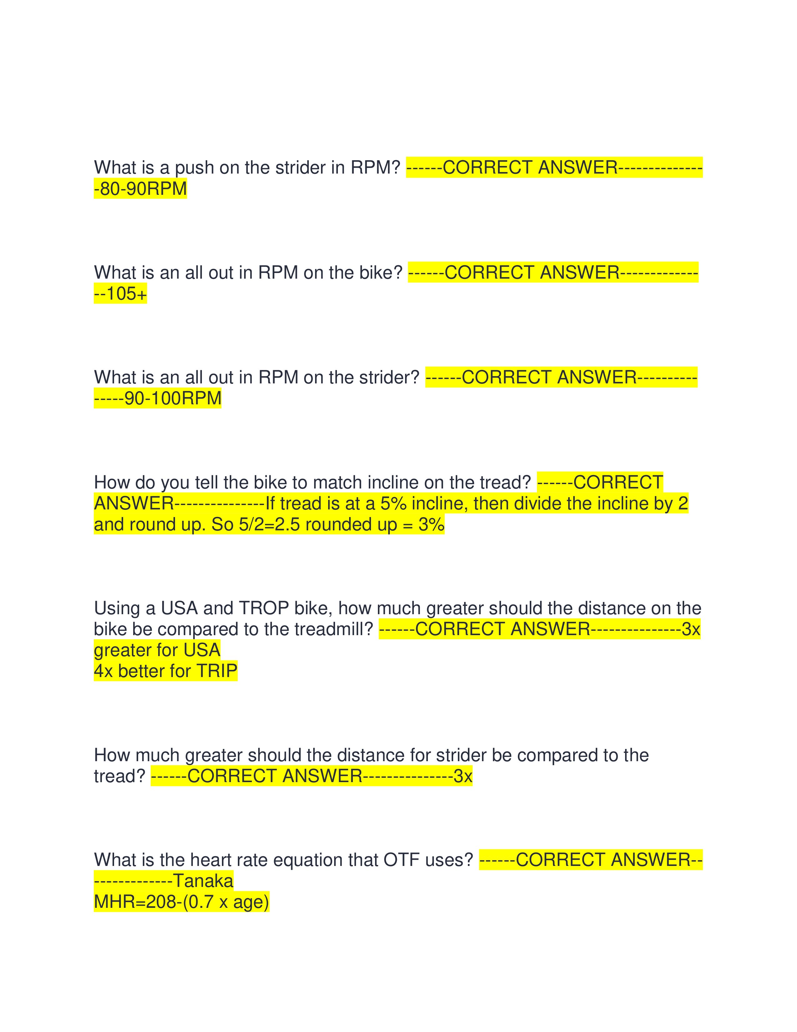 Preview page 2 of OTF FINAL EXAM NEWEST EXAM 2025 | ALL QUESTIONS AND CORRECT ANSWERS (GRADED A+) | VERIFIED ANSWERS | JUST RELEASED