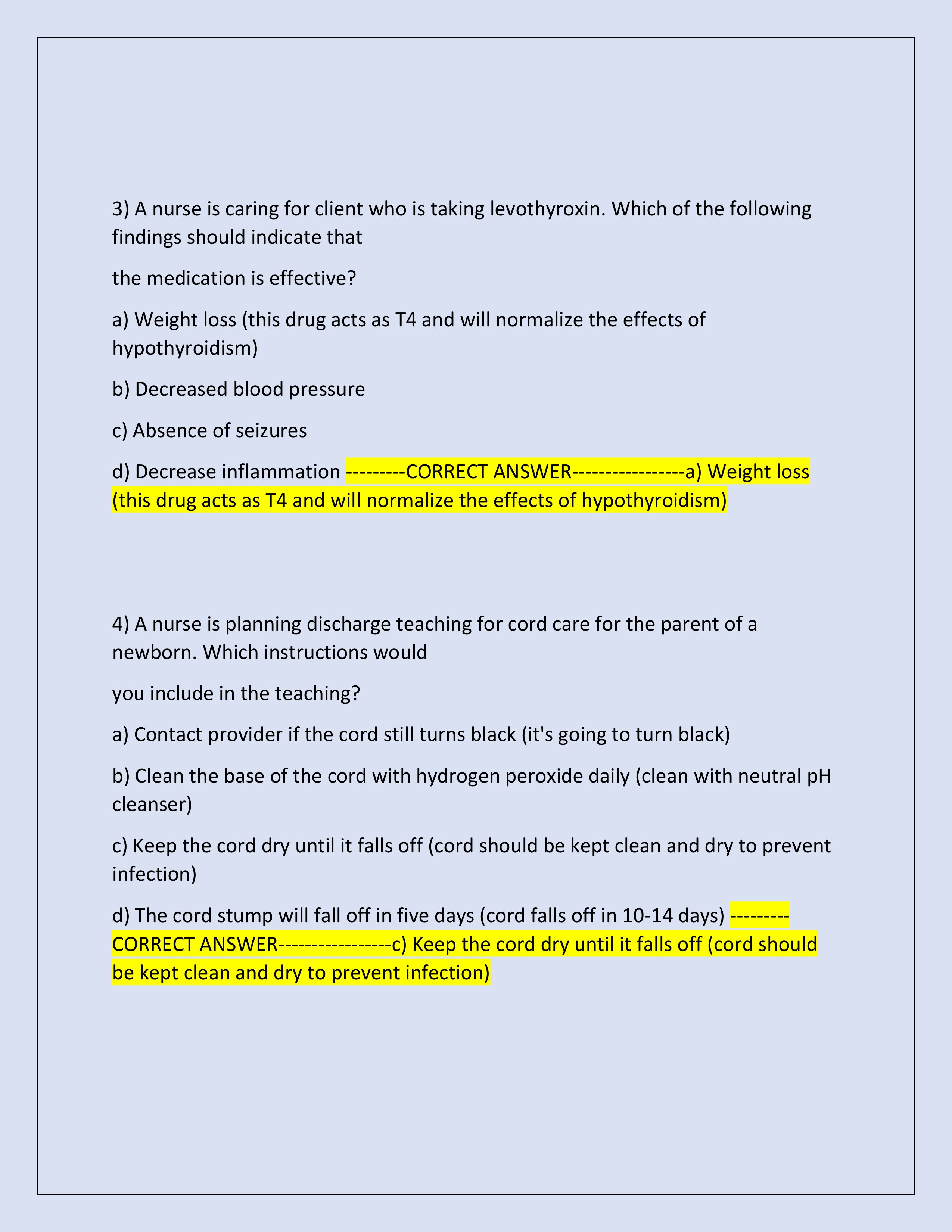 Preview page 2 of ATI comprehensive exit Exam Actual Exam 2025 | All 180 Questions and Correct Answers | Graded A+ | Updated Version | Just Released!