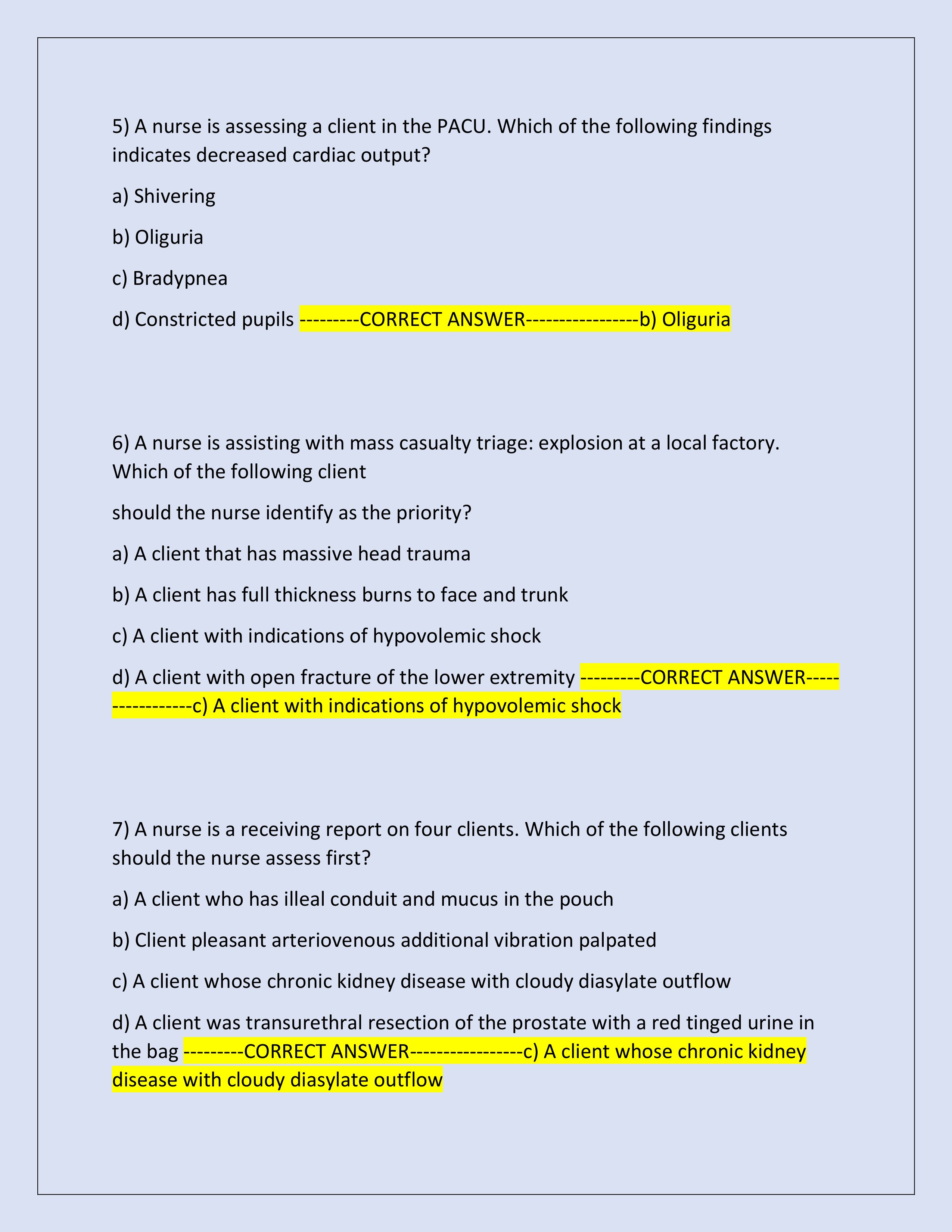 Preview page 3 of ATI comprehensive exit Exam Actual Exam 2025 | All 180 Questions and Correct Answers | Graded A+ | Updated Version | Just Released!