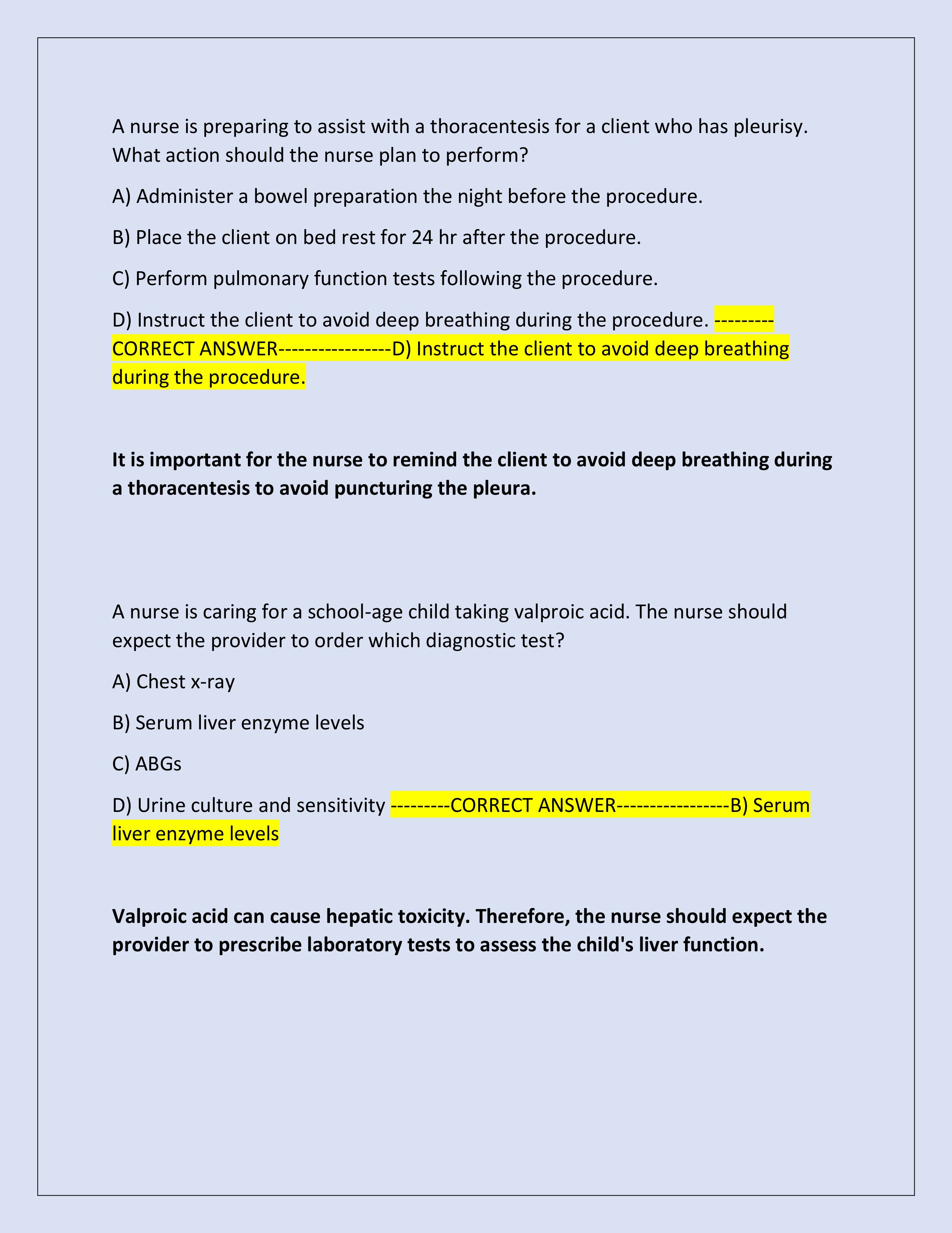 Preview page 10 of 2025-2026 Comprehensive ATI RN Predictor Exam WITH NGN (Test Bank) | 850+ Questions and Correct Answers with Rationales | Graded A+ | Verified Answers