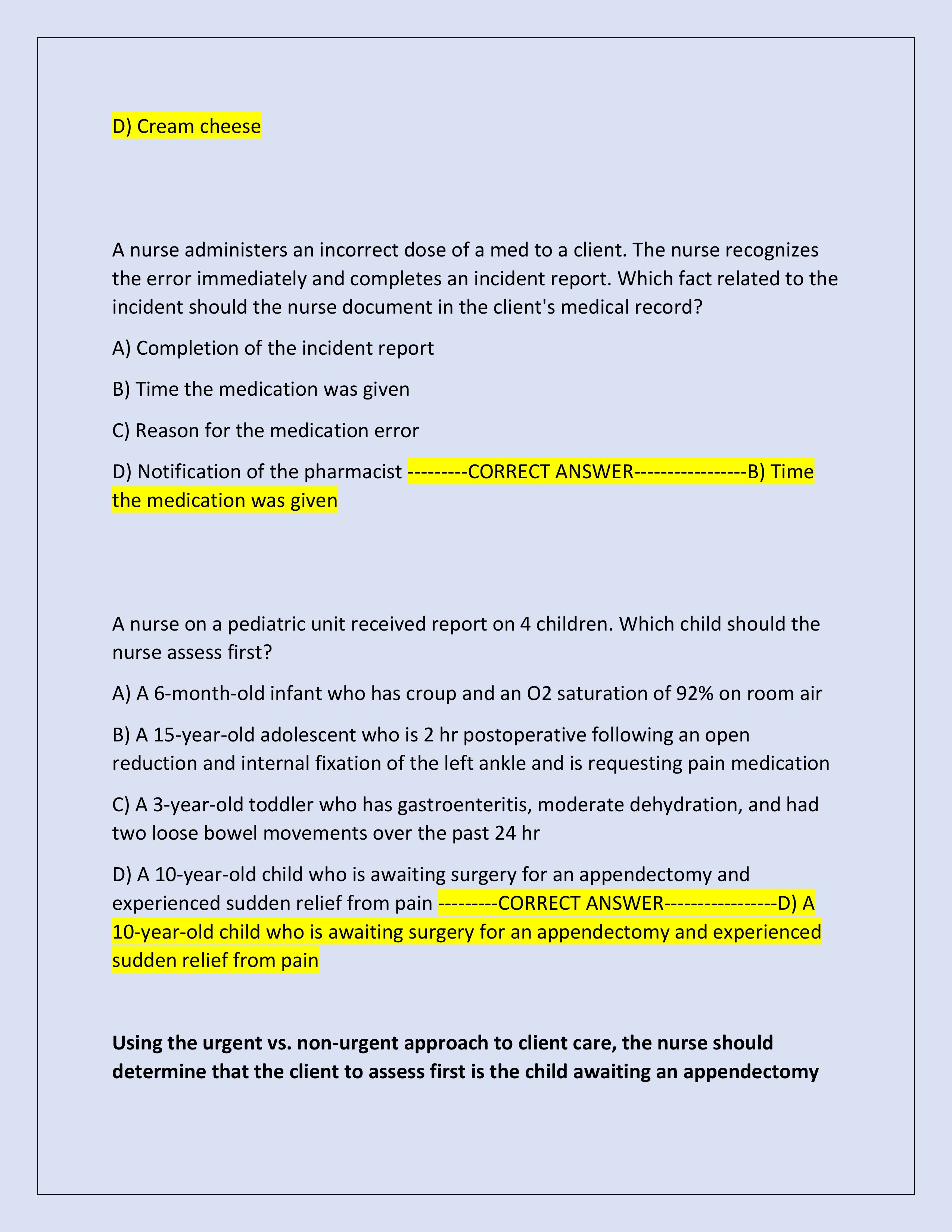 Preview page 15 of 2025-2026 Comprehensive ATI RN Predictor Exam WITH NGN (Test Bank) | 850+ Questions and Correct Answers with Rationales | Graded A+ | Verified Answers
