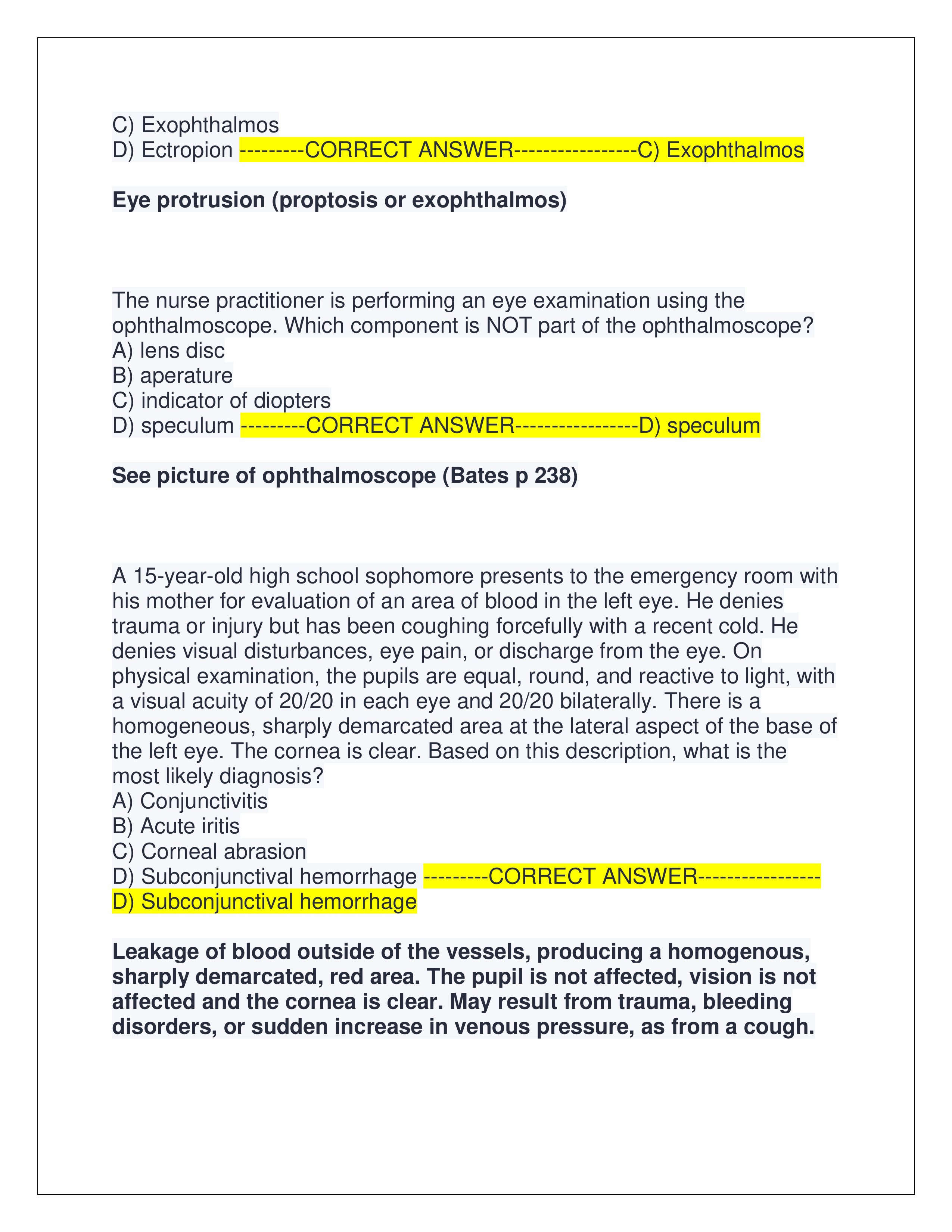Preview page 2 of 2025 ADVANCED HEALTH ASSESSMENT FINAL EXAM | COMPLETE QUESTIONS AND CORRECT ANSWERS WITH EXPLANATIONS | GRADED A+ | VERIFIED ANSWERS | LATEST VERSION