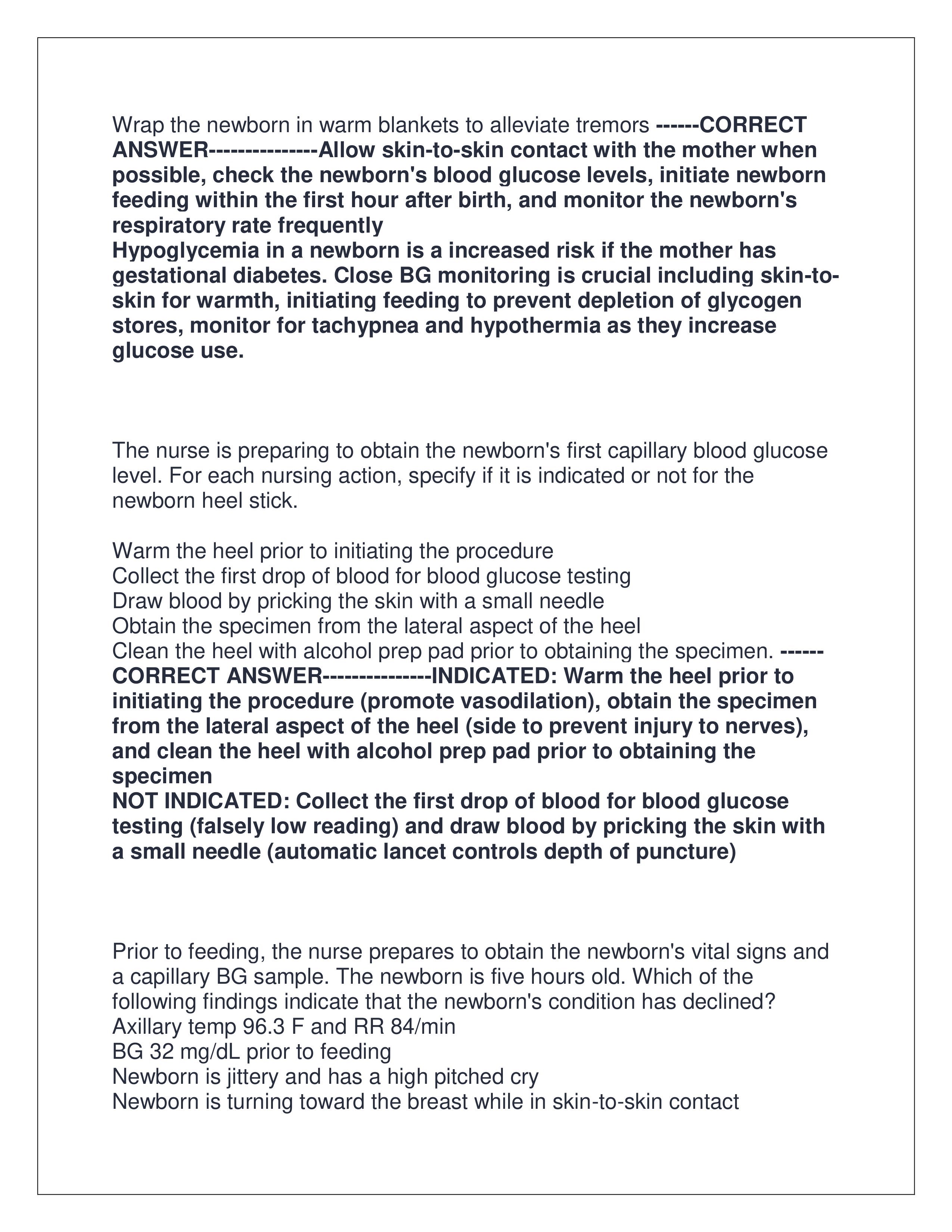 Preview page 2 of TEST BANK FOR NCLEX PN EXAM | ALL 670 EXAM QUESTIONS AND CORRECT ANSWERS WITH EXPLANATIONS | GRADED A+ | VERIFIED ANSWERS | LATEST VERSION