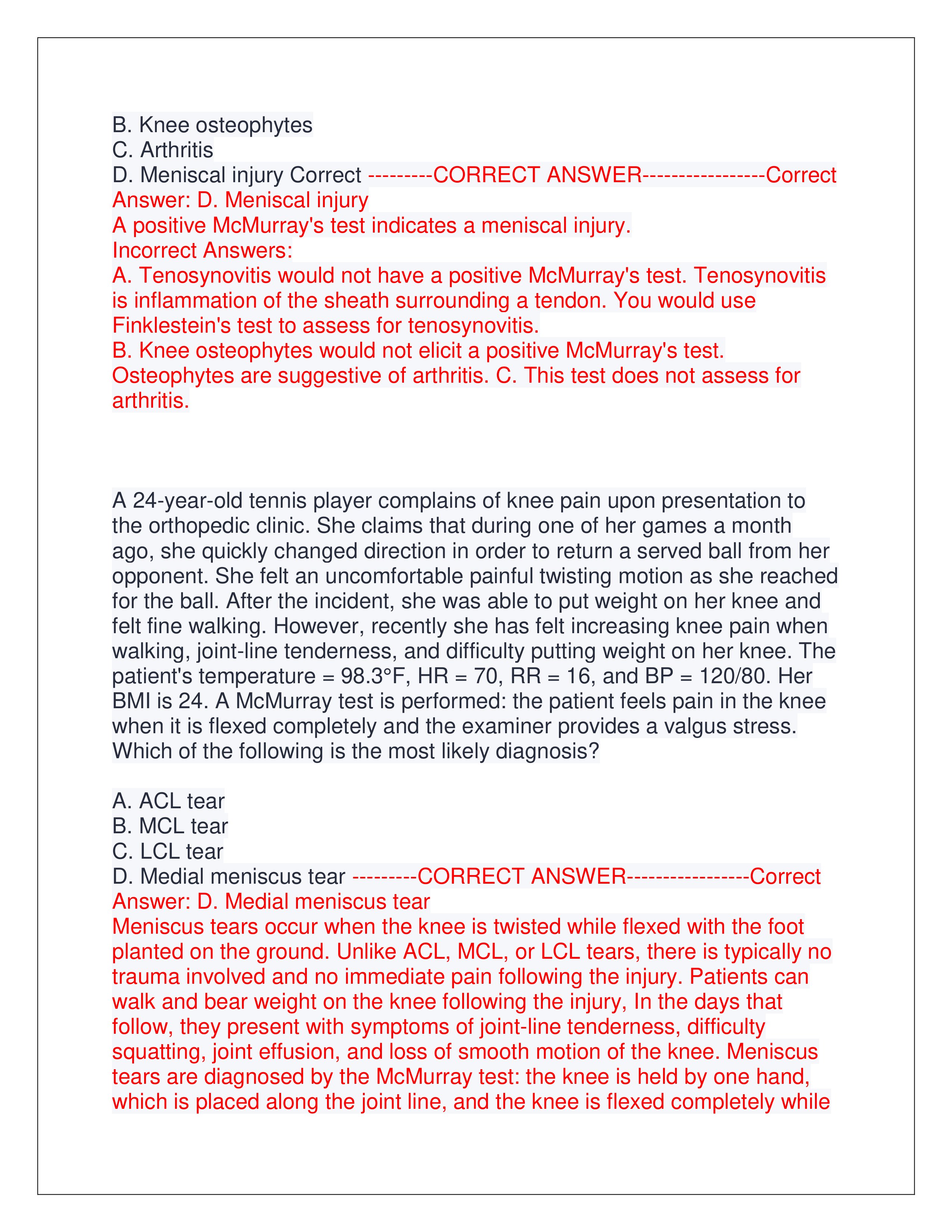 Preview page 3 of FNP ANCC EXAM ACTUAL EXAM | QUESTIONS AND CORRECT ANSWERS (DETAILED ANSWERS) | GRADED A+ | LATEST VERSION | VERIFIED ANSWERS