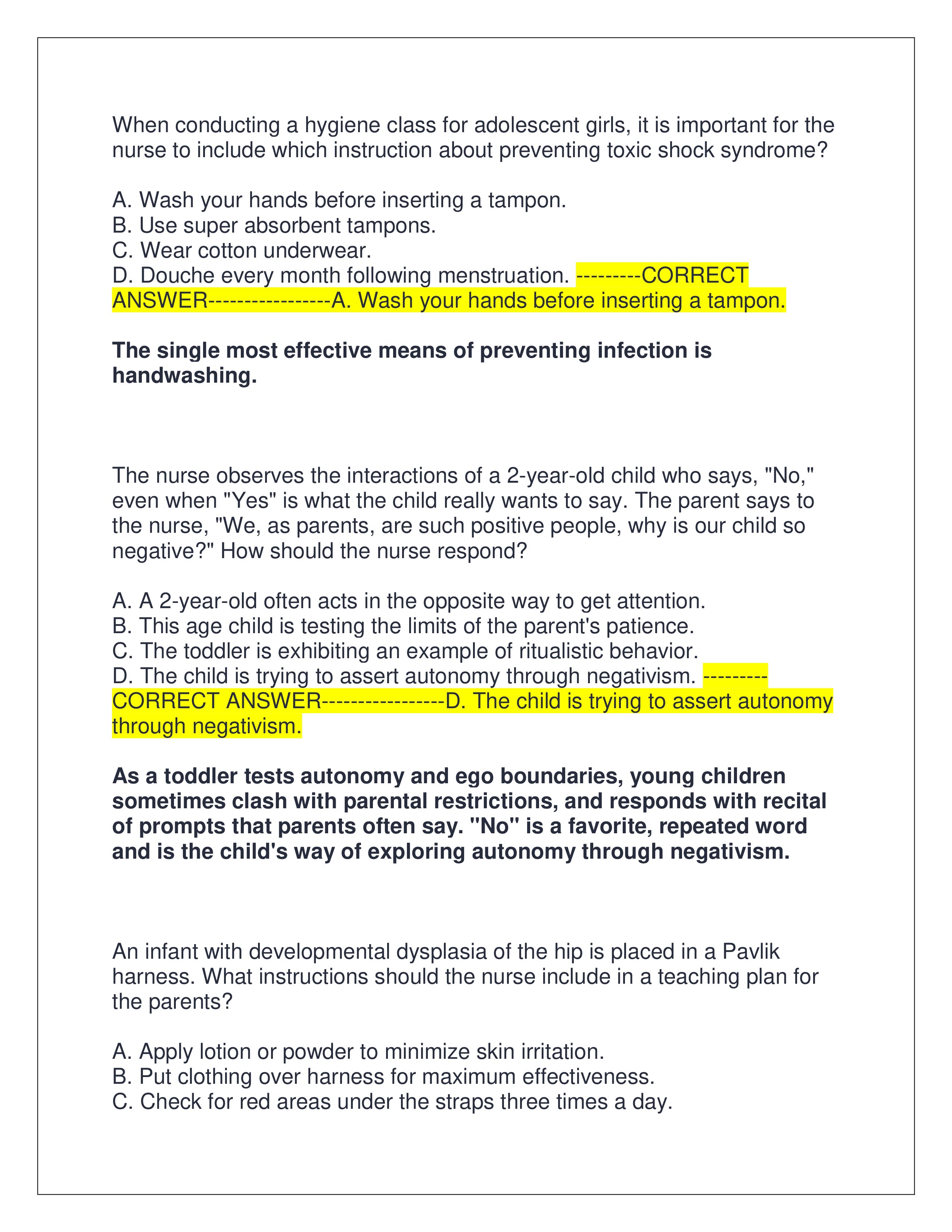 Preview page 2 of PEDS HESI EXAM 2025 | ALL QUESTIONS AND CORRECT ANSWERS WITH RATIONALES | GRADED A+ | VERIFIED ANSWERS | LATEST VERSION