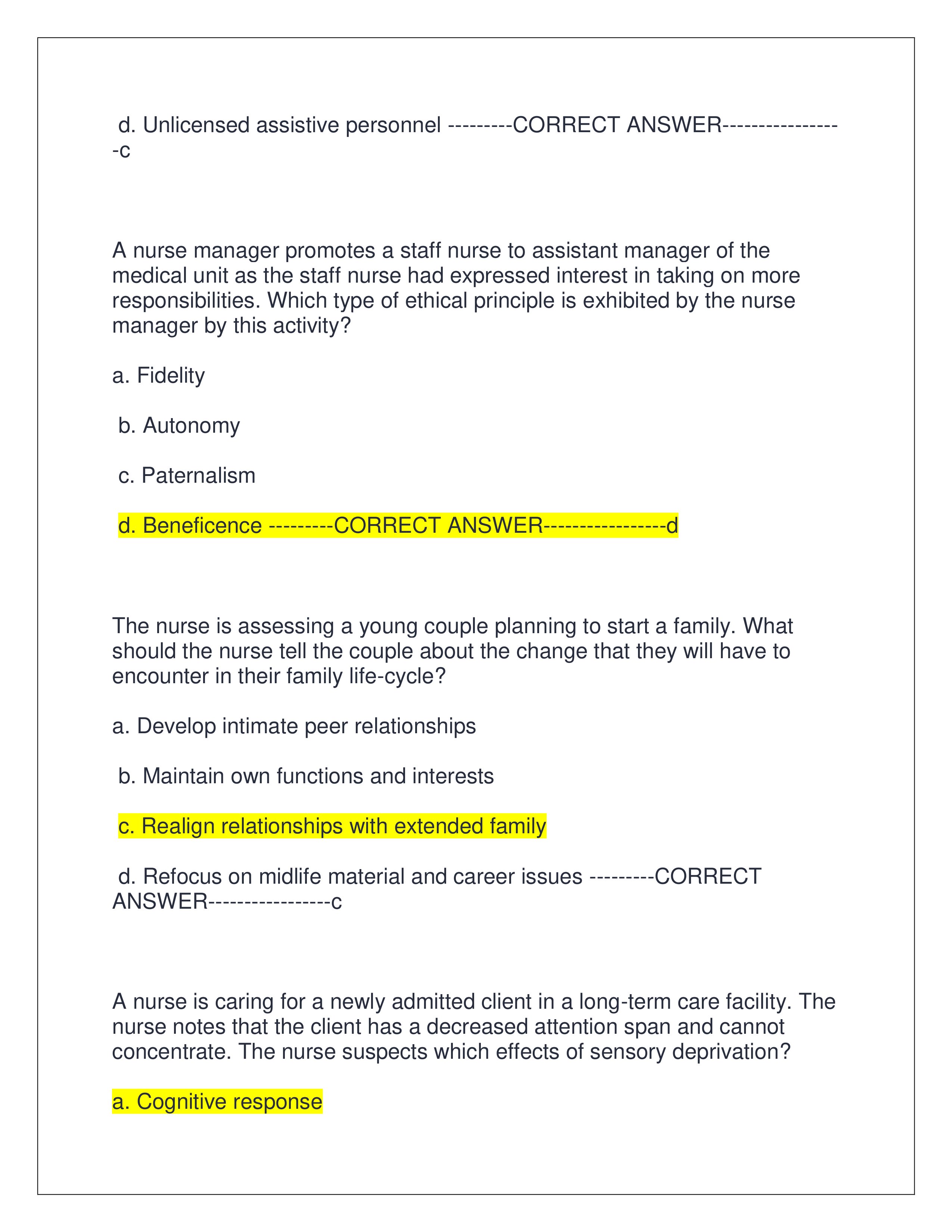 Preview page 3 of HESI CRITICAL CARE EXAM TEST BANK | ALL QUESTIONS AND CORRECT ANSWERS | GRADED A+ | VERIFIED ANSWERS | LATEST VERSION 2025 (JUST RELEASED)
