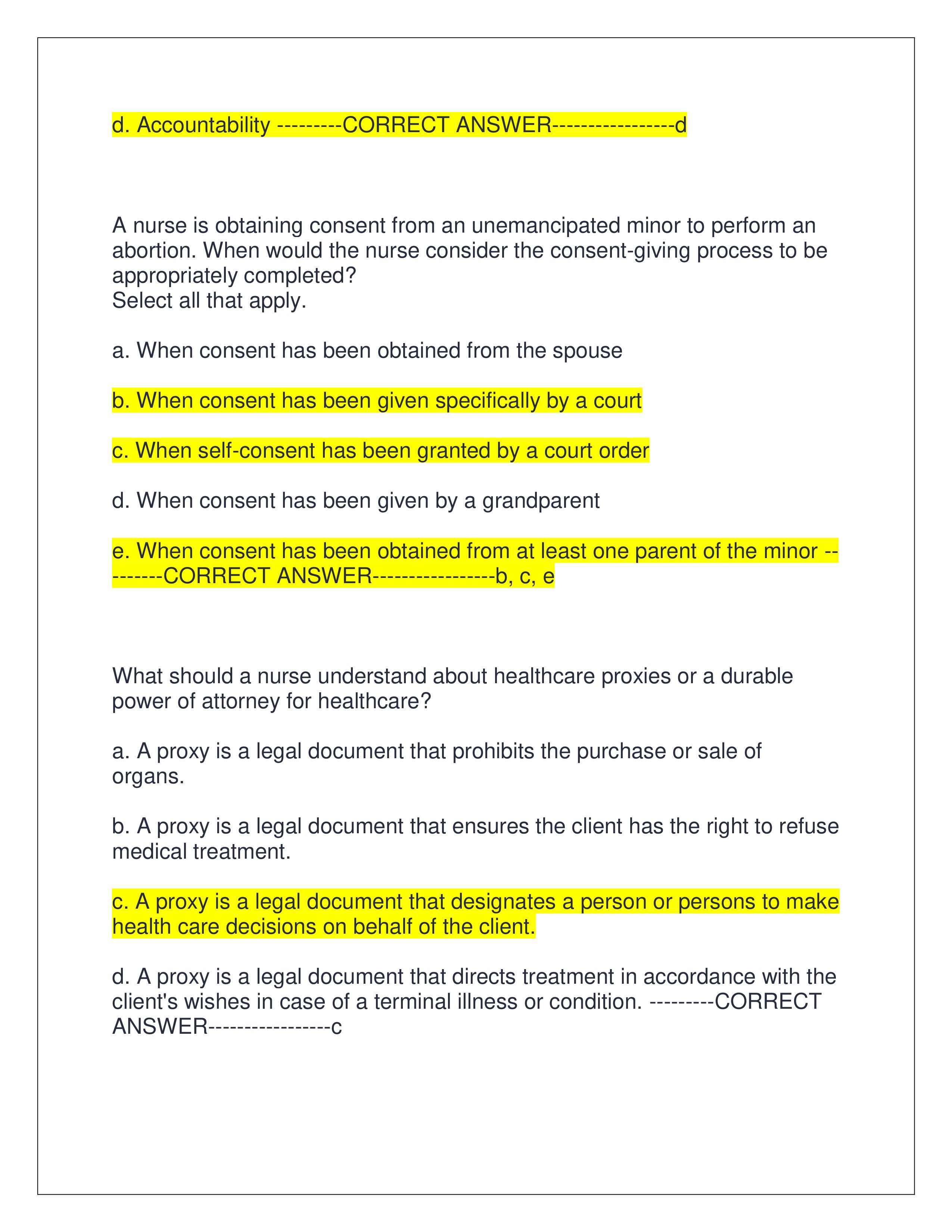 Preview page 8 of HESI CRITICAL CARE EXAM TEST BANK | ALL QUESTIONS AND CORRECT ANSWERS | GRADED A+ | VERIFIED ANSWERS | LATEST VERSION 2025 (JUST RELEASED)
