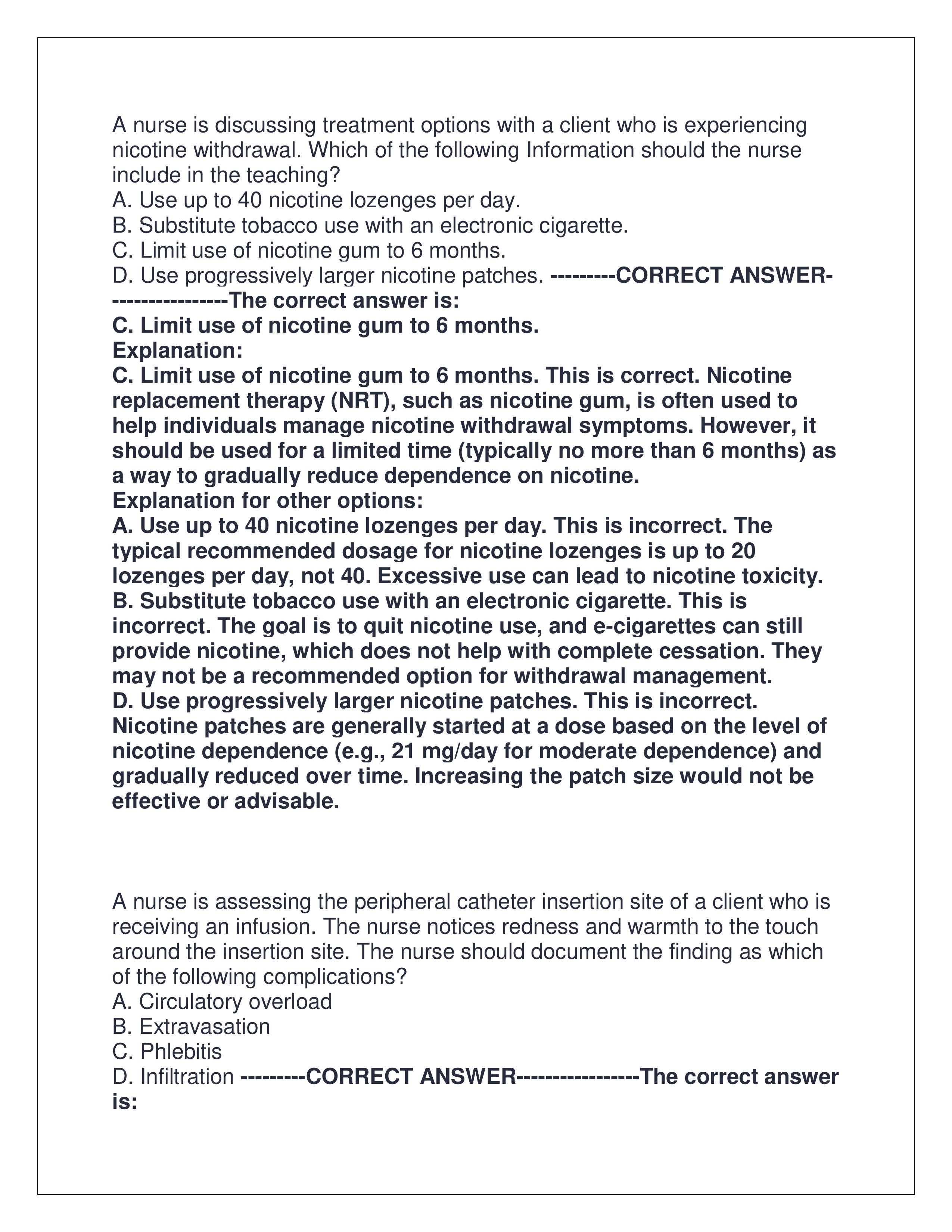 Preview page 2 of RN ATI COMPREHENSIVE WITH NGN EXAM 2025 | ALL QUESTIONS AND CORRECT ANSWERS | ALREADY GRADED A+ | VERIFIED ANSWERS | LATEST VERSION