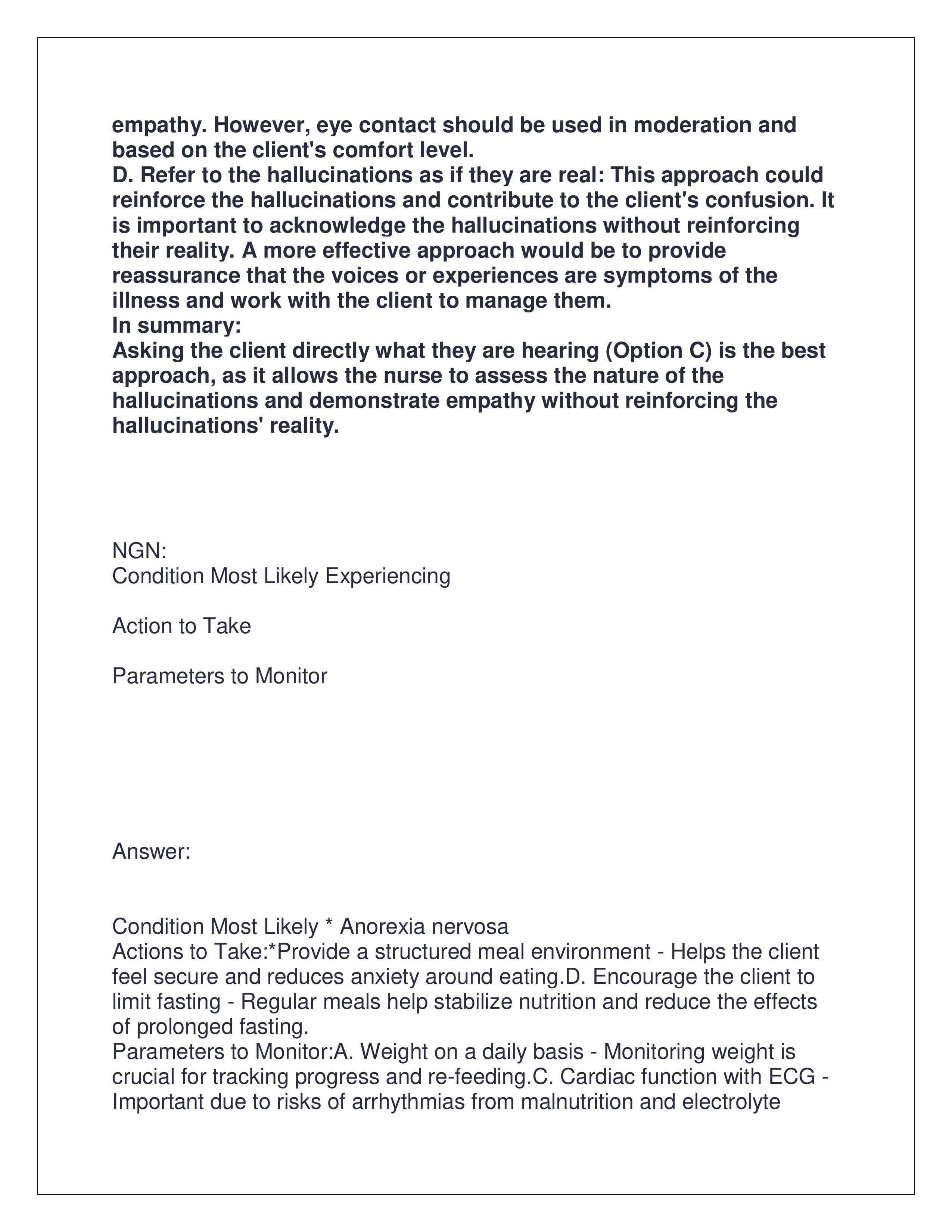 Preview page 6 of RN ATI COMPREHENSIVE WITH NGN EXAM 2025 | ALL QUESTIONS AND CORRECT ANSWERS | ALREADY GRADED A+ | VERIFIED ANSWERS | LATEST VERSION